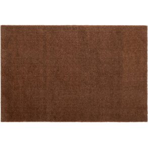 Tica Copenhagen Uni Color Smudsmåtte 60x90 cm, Cognac