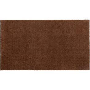 Tica Copenhagen Uni Color Smudsmåtte 67x120 cm, Cognac