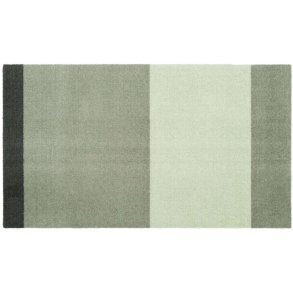 Tica Copenhagen Stripes Horisontal Gulvmåtte 40x60 cm, Grøn
