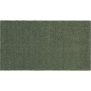 Tica Copenhagen Uni Color Smudsmåtte 67x120 cm, Støvet Grøn