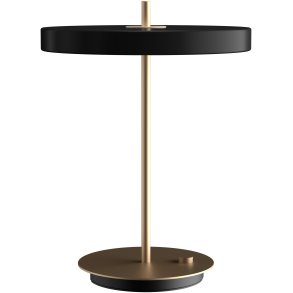 UMAGE Asteria Trådløs Bordlampe LED H41,5 cm, Sort/Messing