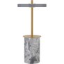 Grey Marble/Messing