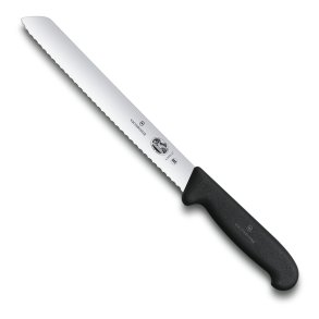 Victorinox Fibrox Brødkniv 21 cm, Sort