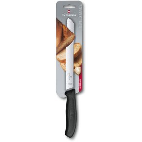 Victorinox Swiss Classic Brødkniv 21 cm, Sort