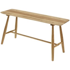Villa Collection Bodo Bænk 90 cm, Naturolieret Eg