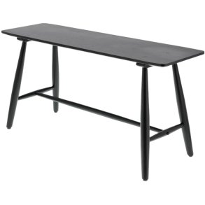 Villa Collection Bast Bænk 90 cm, Sort