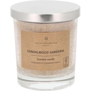 Villa Collection Kras Duftlys Ø8,5/H10 cm, Karamel/Sandalwood Gardenia