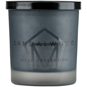 Villa Collection Krok Duftlys Ø9/H11 cm, Grå/Sandalwood