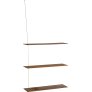 XL Hylde 80 cm, R&oslash;get Eg/Messing