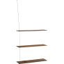 XL Hylde 80 cm, R&oslash;get Eg/ St&aring;l