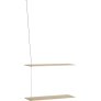 60 cm, Hvidpigmenteret Eg/St&aring;l