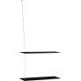 60 cm, Sort Eg/Messing