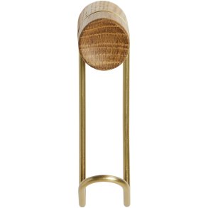 WOUD Around Krog 11,5 cm, Eg/Satin Messing