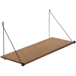 We Do Wood Loop Hylde 72 cm, Røget Eg/Sort Stål