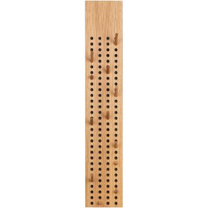 We Do Wood Scoreboard Knagerække 100 cm Vertikal, Egefiner