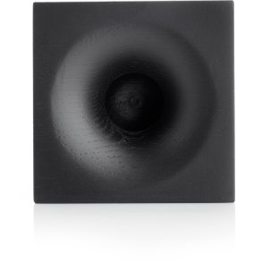 We Do Wood Sono Ambra Højtaler til Smartphone 8 cm, Dull Black Eg