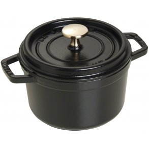Staub Støbejerngryde Ø16 cm/1,2 L, Sort