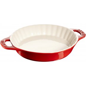 Staub Tærtefad 28 cm, Rød