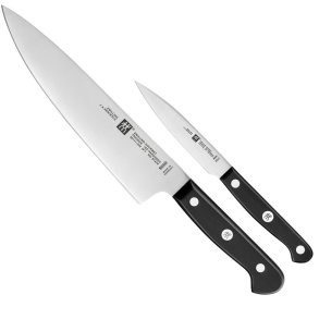 Zwilling Gourmet Knivsæt 2 Dele. 10/20 cm, Sort