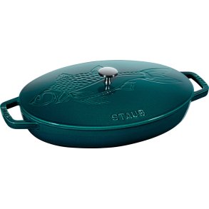 Staub Specialities Ovnfad m. Låg 33 cm, La Mer