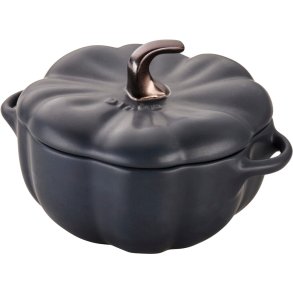 Staub Ceramique Cocotte Græskar 12 cm/0,5 L, Sort
