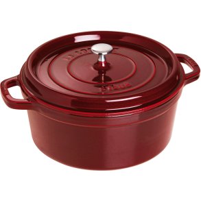 Staub La Cocotte Støbejernsgryde 28 cm/6,7 L, Grenadine