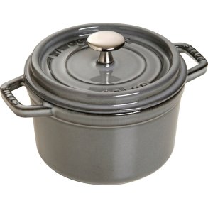Staub La Cocotte Støbejernsgryde 14 cm/0,8 L, Grafitgrå