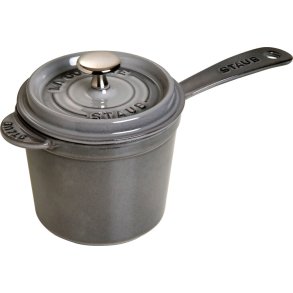 Staub Staub Specialties Kasserolle 18 cm/2,8 L, Grafitgrå