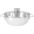 Gryde m. Glasl&aring;g 24 cm/3,5 L