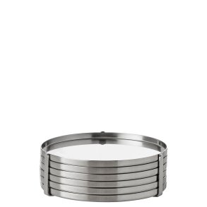 Stelton AJ Glasbakker Ø8,5 cm 6 stk, Rustfrit Stål