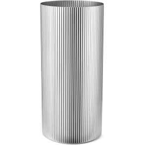 Georg Jensen Bernadotte Vase Stor, Blankt Stål