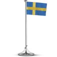 Svensk Bordflag H39 cm