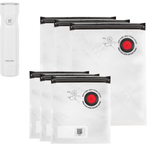 Zwilling Fresh & Save Vakuumposestartpakke 7 Dele, Hvid