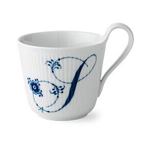 Royal Copenhagen Alfabet Kollektion Højhankskop 33 cl, S
