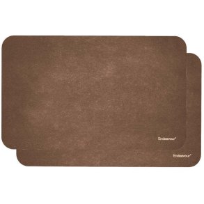Endeavour Skærebræt 2 stk. 35,5x23,5 cm, Brun