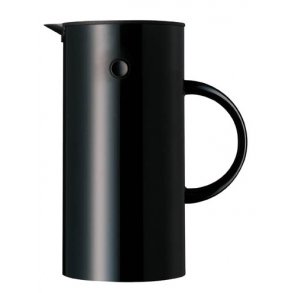 Stelton EM77 Stempelkande 1 L, Sort