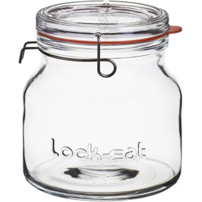 Luigi Bormioli Lock Eat Sylteglas m. Patentlåg 1,5 L