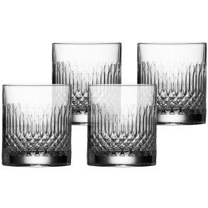 Luigi Bormioli Diamante Vand-/Whiskyglas 4 stk. 38 cl