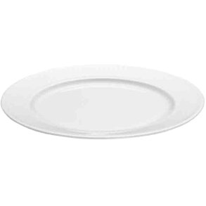 Pillivuyt Plissé Tallerken 17 cm, Hvid