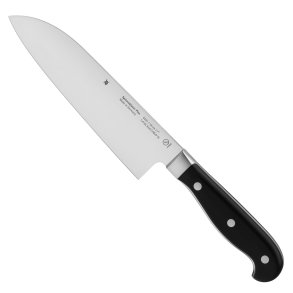 WMF Spitzenklasse Plus Santoku Kniv 18 cm, Stål/Sort