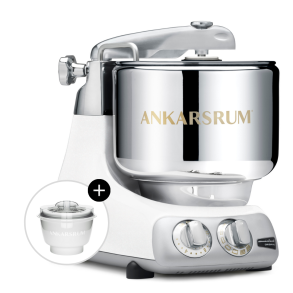 Ankarsrum Assistent Original Køkkenmaskine AKM 6230, Glossy Hvid