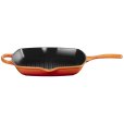 Støbejernsgrillpande 26 cm