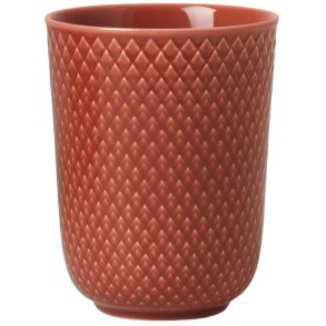 Lyngby Porcelæn Rhombe Color Krus 33 cl, Terracotta