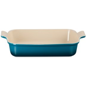 Le Creuset Heritage Fad 32 cm, Deep Teal