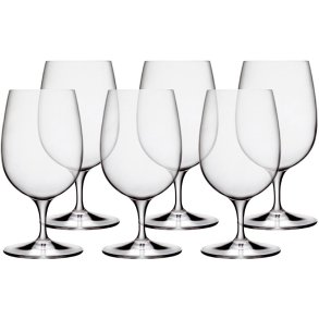 Luigi Bormioli Palace Vandglas på Fod 6 stk. 32 cl