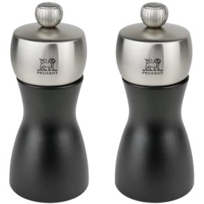 Peugeot Fidji Salt- og Peberkværn 12 cm, Sort