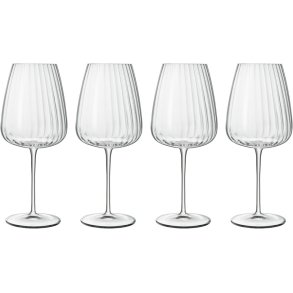 Luigi Bormioli Optica Rødvinsglas Bordeaux 4 stk. 70 cl