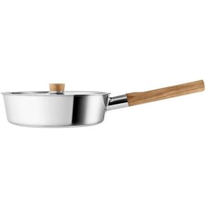 Eva Solo Nordic Kitchen Sauterpande 24 cm, Stål/Eg