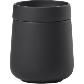 Zone Denmark Nova One Krukke m. Låg H8 cm, Sort
