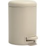 Pedalspand 3 L, Beige